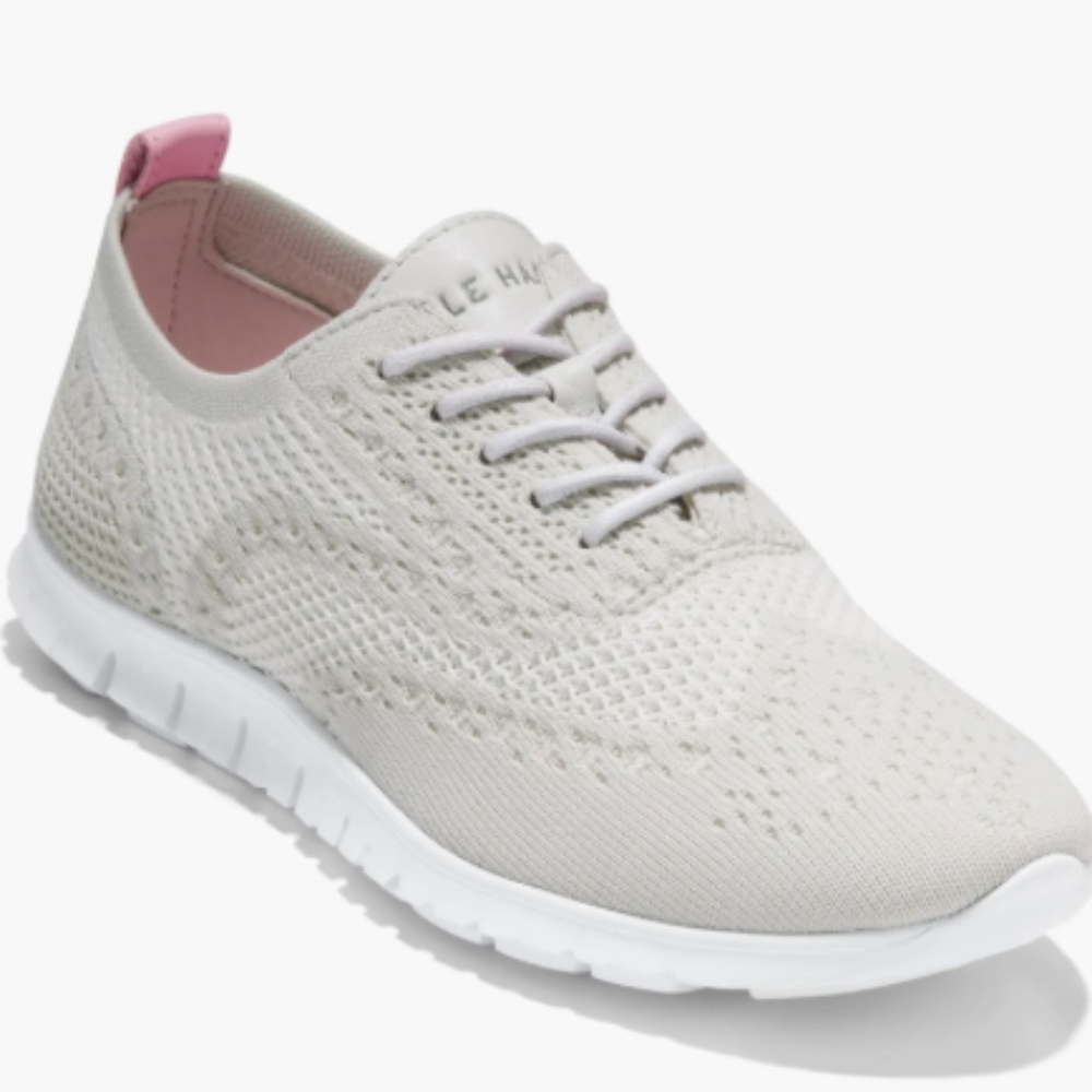 NWT Cole Haan Zerogrand Stitchlite Oxford Sneakers - Women’s 8.5, Light Gray